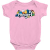 thunder and lightning Baby Onesie