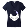 mask Women's V-Neck T-Shirt