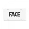 face License Plate