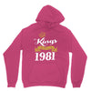 kings are born in 1981 Unisex Hoodie