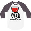 party a drink 3/4 Sleeve Shirt