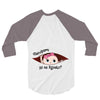 disculpame ya es agosto white girl black print 3/4 Sleeve Shirt