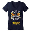 personalisierte darts spieler Women's V-Neck T-Shirt