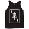 disc golf ace card target chains frisbee basket Tank Top