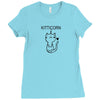 kitto corn Ladies Fitted T-Shirt