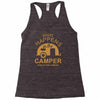 what happens in camper Racerback Tank