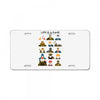life is a game License Plate