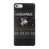 aquarius christmas ugly sweater iPhone 7 Case