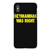 ozymandias was right iPhoneX