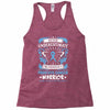 Never Underestimate the Strength of a Prostate Cancer Warrior Racerback Tank