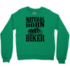 natural born biker Crewneck Sweatshirt
