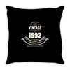 premium vintage 1992 classic perfectly aged limited edition Throw Pillow