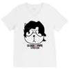 La Casa Cat Papel V-Neck Tee