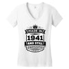 Made In 1941 And Still Awesome Women's V-Neck T-Shirt