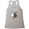KING OF THE WOLF Racerback Tank