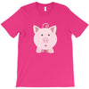 cute surprised pig pig T-Shirt