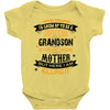 Super Cool Grandson Of A Freaking Awesome Mother Baby Onesie