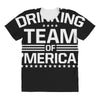 official drinking team 'merica All Over Women's T-shirt