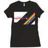 rainbow connection Ladies Fitted T-Shirt