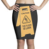 the floor is lava Pencil Skirts