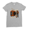 back to jakku Ladies Fitted T-Shirt