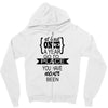 go to a place you have never been Zipper Hoodie
