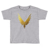 the fly bird   maverick jake paul   gold Toddler T-shirt