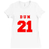 DUN 21 Ladies Fitted T-Shirt