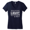unheil havoc since 1957 Women's V-Neck T-Shirt