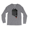 pocket toothless Long Sleeve Shirts