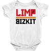 limp bizkit black logo Baby Bodysuit