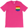 LGBT Pocket Rainbow Colors T-Shirt