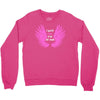i wear pink for my mom Crewneck Sweatshirt