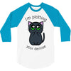 plotting your demise 3/4 Sleeve Shirt