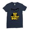 beech mein mat bol Ladies Fitted T-Shirt