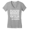 Vietnam Veteran Daughter Women's V-Neck T-Shirt