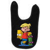 bart simpson Baby Bibs