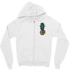 Pineapple Bomb Pocket Zipper Hoodie