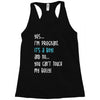 Yes...I'm Pregnant.It's a Boy! And No...You Can't Touch My Belly! Racerback Tank