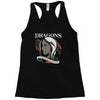 dragons are a girl's best frien Racerback Tank
