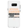 Uterine Cancer Awareness I Wear Peach For Some Special To Me Samsung Galaxy S8