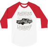 america's  highway 3/4 Sleeve Shirt