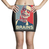 zombie poster, ideal birthday gift or present Mini Skirts