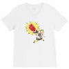 zombie link V-Neck Tee
