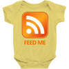 rss feed me Baby Onesie