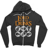 lord of drinks Zipper Hoodie