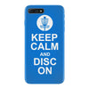 keep calm and disc golf on target frisbee basket iPhone 7 Plus Case