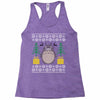 totoro ugly christmas Racerback Tank