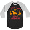 This Girl Loves Her Dogo Argentino 3/4 Sleeve Shirt
