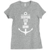 Everyone Lets Me Down Ladies Fitted T-Shirt